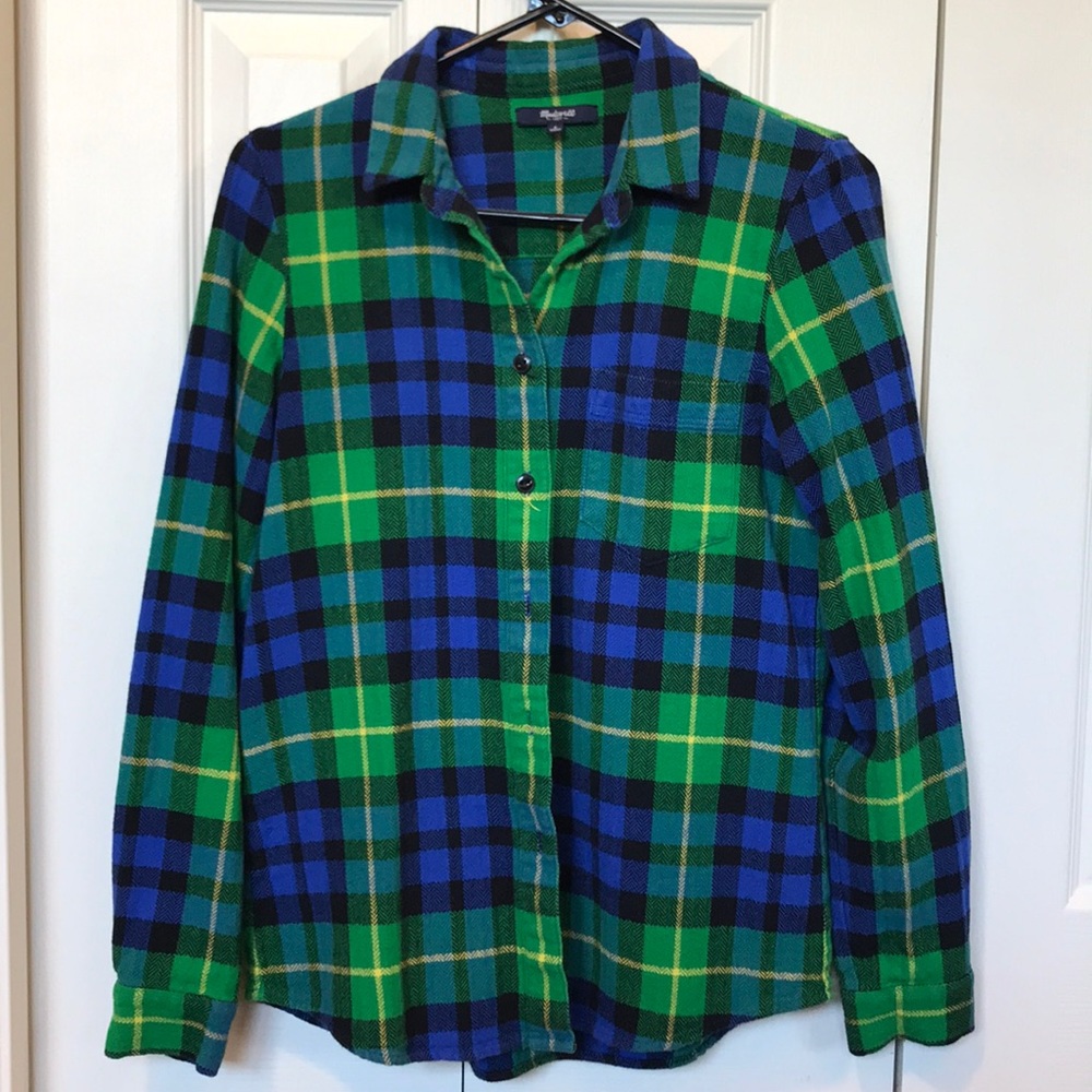 Madewell flannel shirt